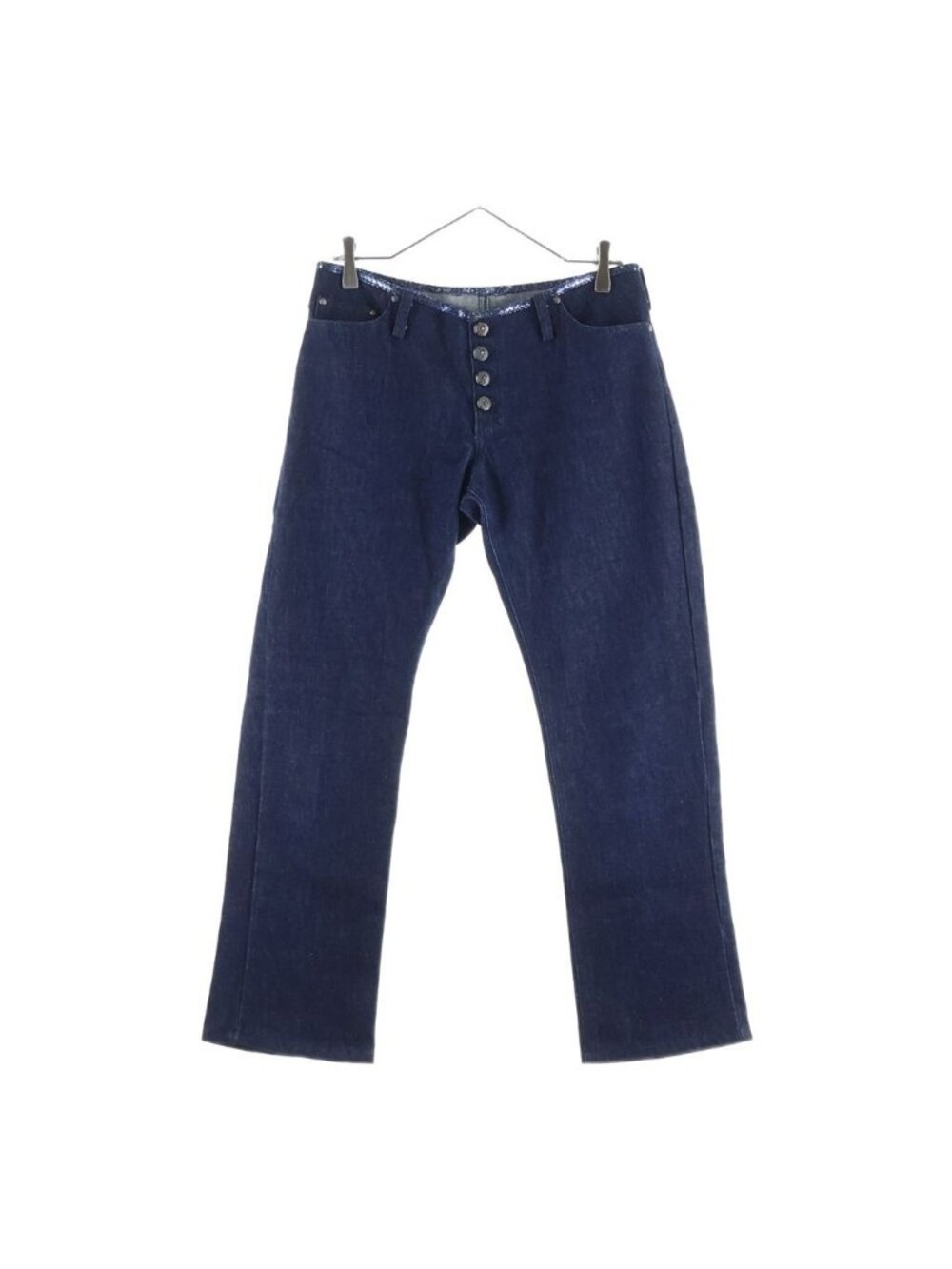 Chrome Hearts Vintage Straight Denim Pants Indigo